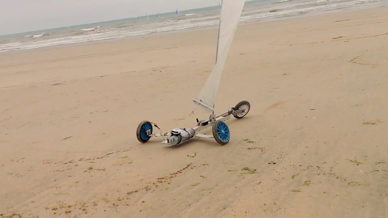 Char À Voile Rc - Youtube