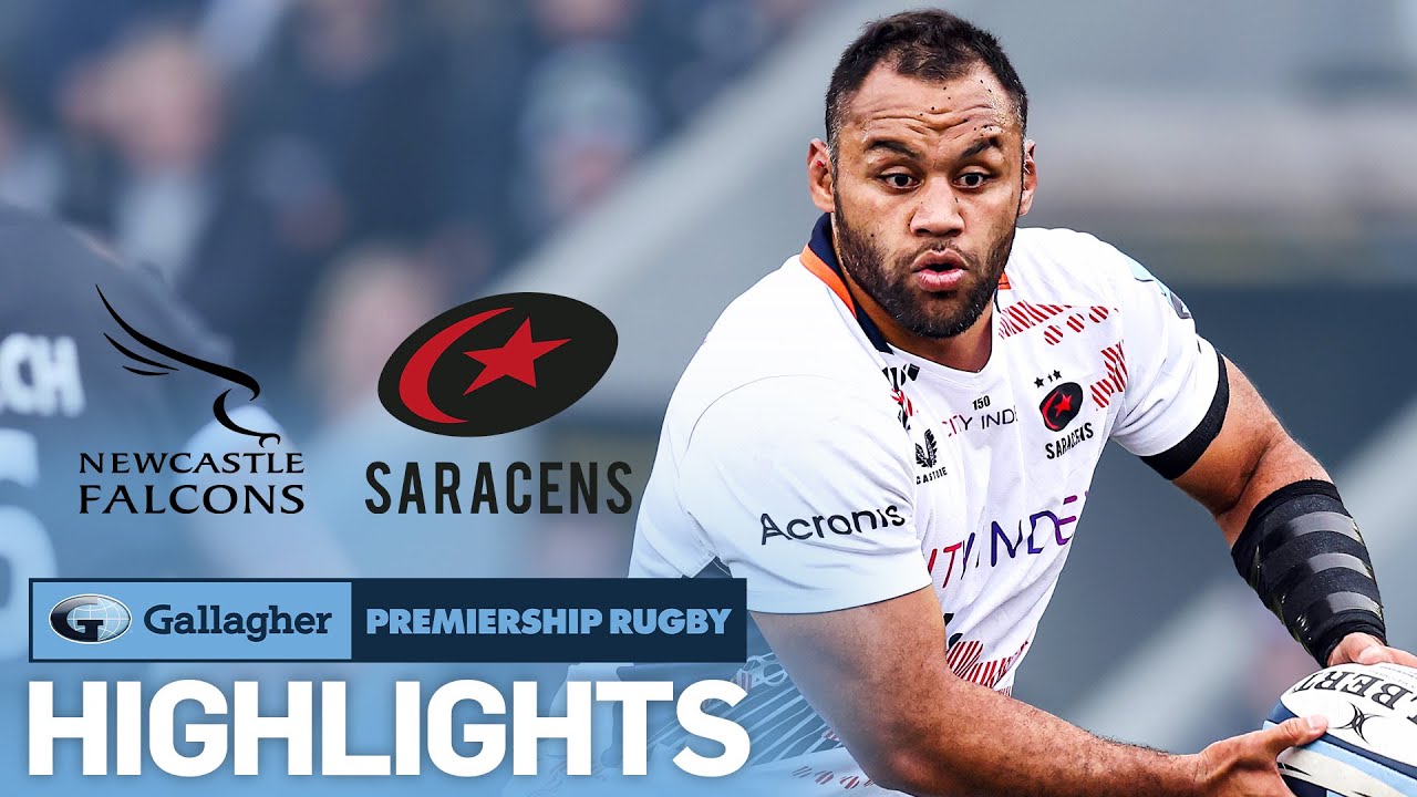 Newcastle v Saracens - HIGHLIGHTS | Brilliant First Half Display ...
