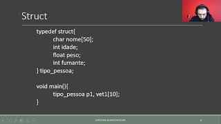 Registros em Linguagem C - Structs