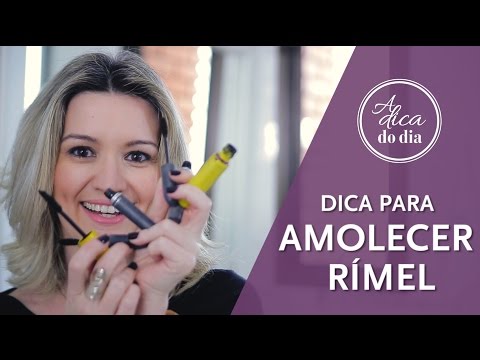 COMO AMOLECER RÍMEL