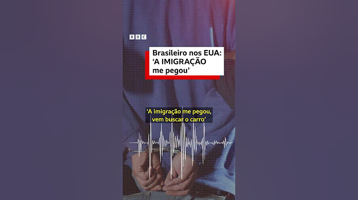 O brasileiro preso em blitz anti-imigração de Trump #bbcnewsbrasil