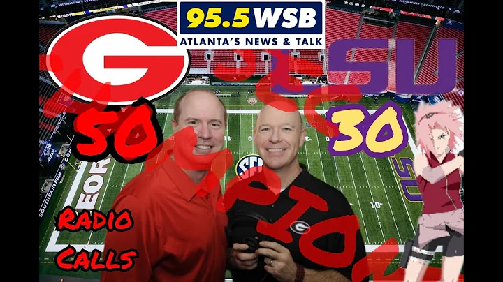 2022 Georgia vs LSU SEC Championship(Geo...  Scott howard radio calls)