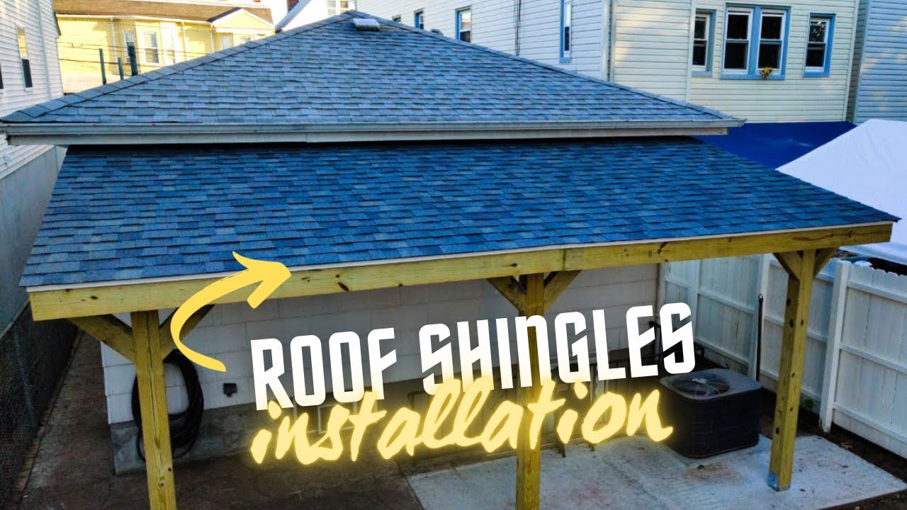 How to Install Asphalt Roof Shingles HANDYBROS YouTube