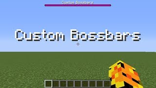 Command Block Tutorial: Custom Boss Bars | Minecraft