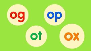 Phonics Chant┃og · op · ot · ox ∥ Short Vowels┃Spotlight on One Phonics