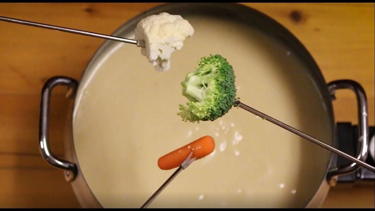 Healthier Cheese Fondue YouTube