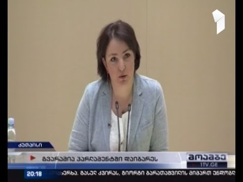 მედიის საკითხი პარლამენტში