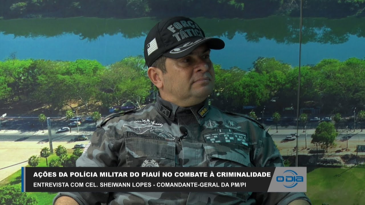 Coronel Scheiwann Lopes destaca ações da Polícia Militar do Piauí 29 08 2023