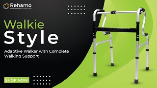 Walkie Style Walker for Daily Use | Rehamo for Mobility Support, Rehab & Home Healthcare Solutions