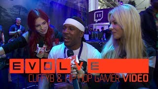Evolve -- CliffyB and Hip Hop Gamer play Evolve at PAX East 2014