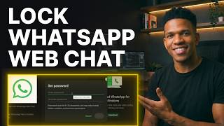 How to Lock Chat on WhatsApp Web on PC (2026) | Step-by-Step screenshot 2