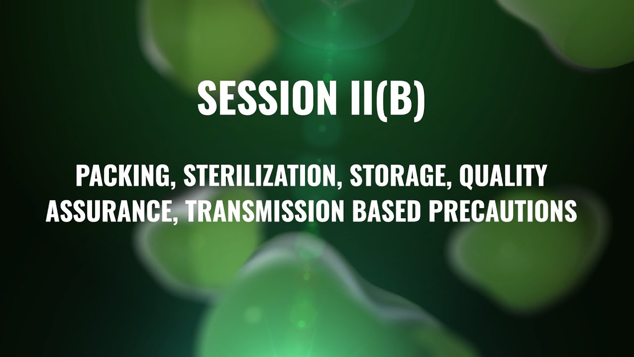 Session II(B) Infection control practices in Primary health care settings