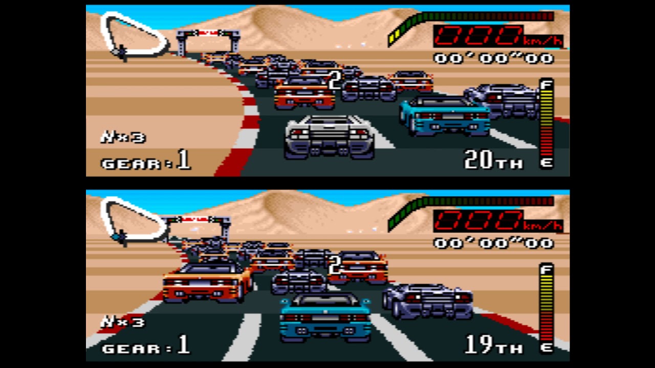 Snes games Top Gear Hack Rom 2009 YouTube