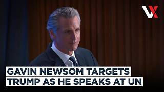 Full “Ending Trump’s Presidency” Gavin Newsom Targets Trump As He Speaks At United Nations | VERTEX News