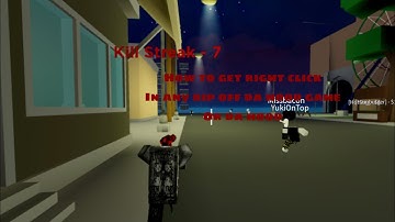 How to right click on mobile da hood | tutorial