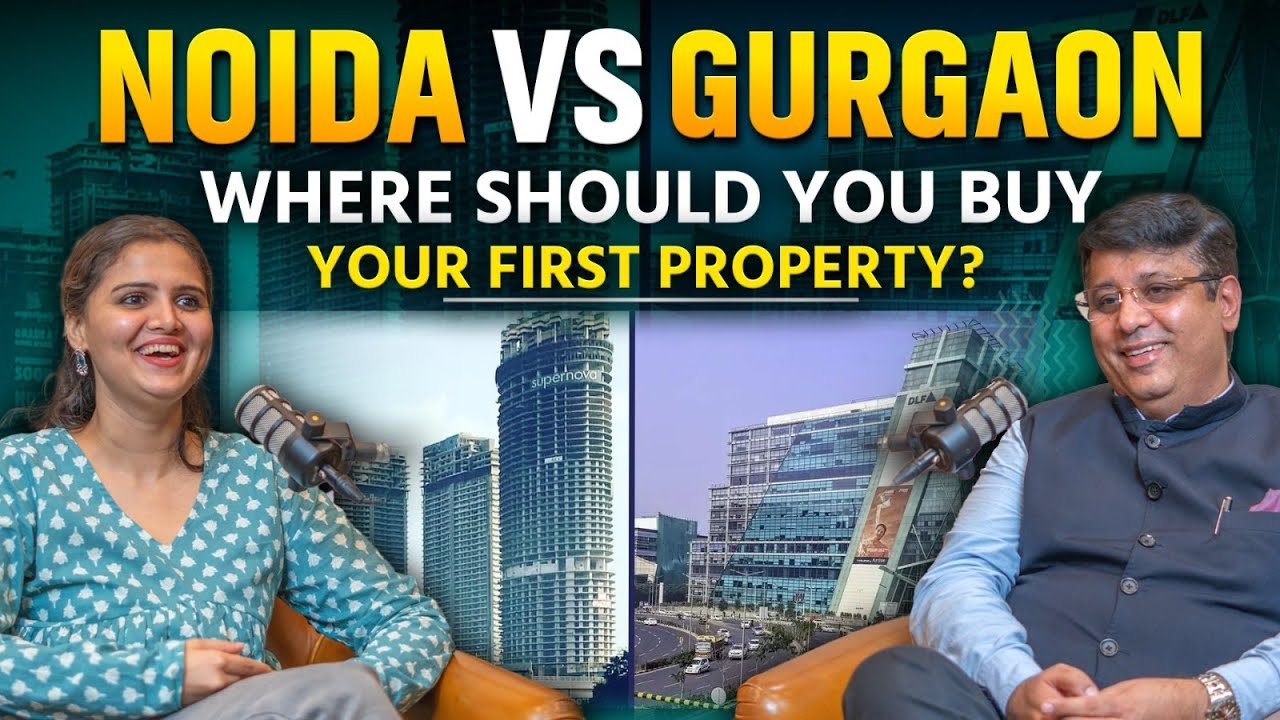Noida vs Gurgaon: Which City Offers Better Property Investment Opportunities | Real Estate 2025