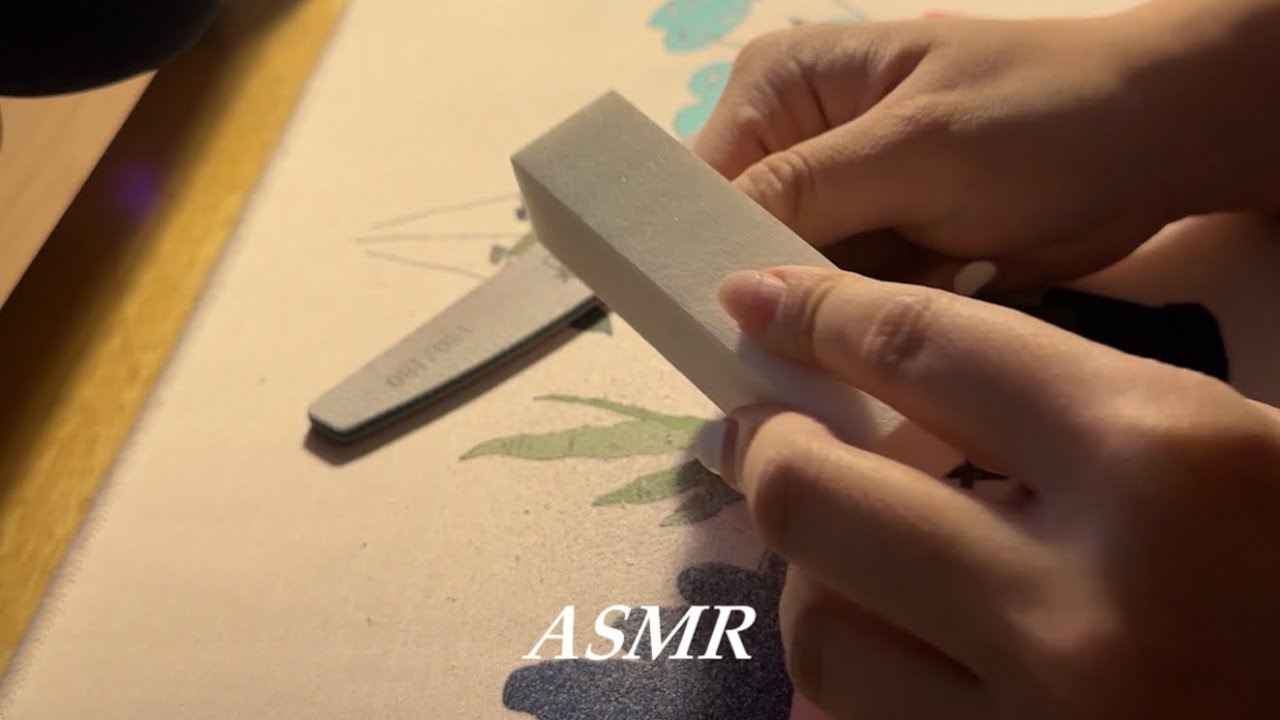 Sleep in Minutes: Gentle Nail Filing & Buffing ASMR Sounds