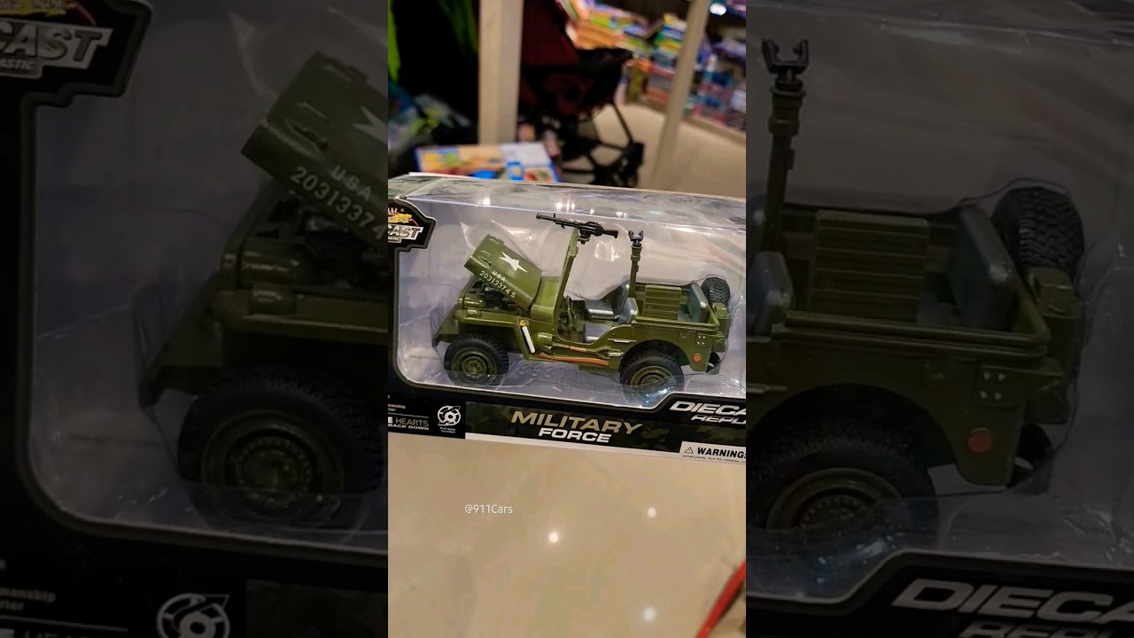 Willys Jeep Diecast Replica 👌