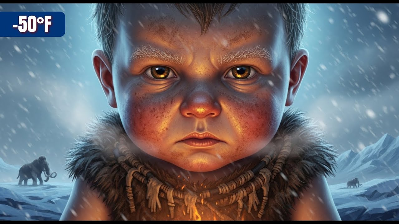 How did Ice Age Babies Survive  50°F Winters Without Warm Clothes