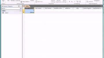 Renaming fields and changing data types in a table - Activity 1.04