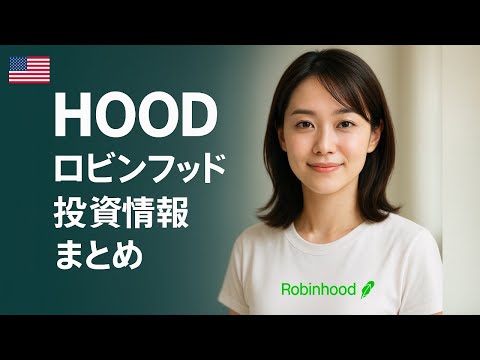 【個別株】HOOD ロビンフッド投資情報まとめ　中長期見通し　S&P500採用決定（9/22適用）　聞き流し