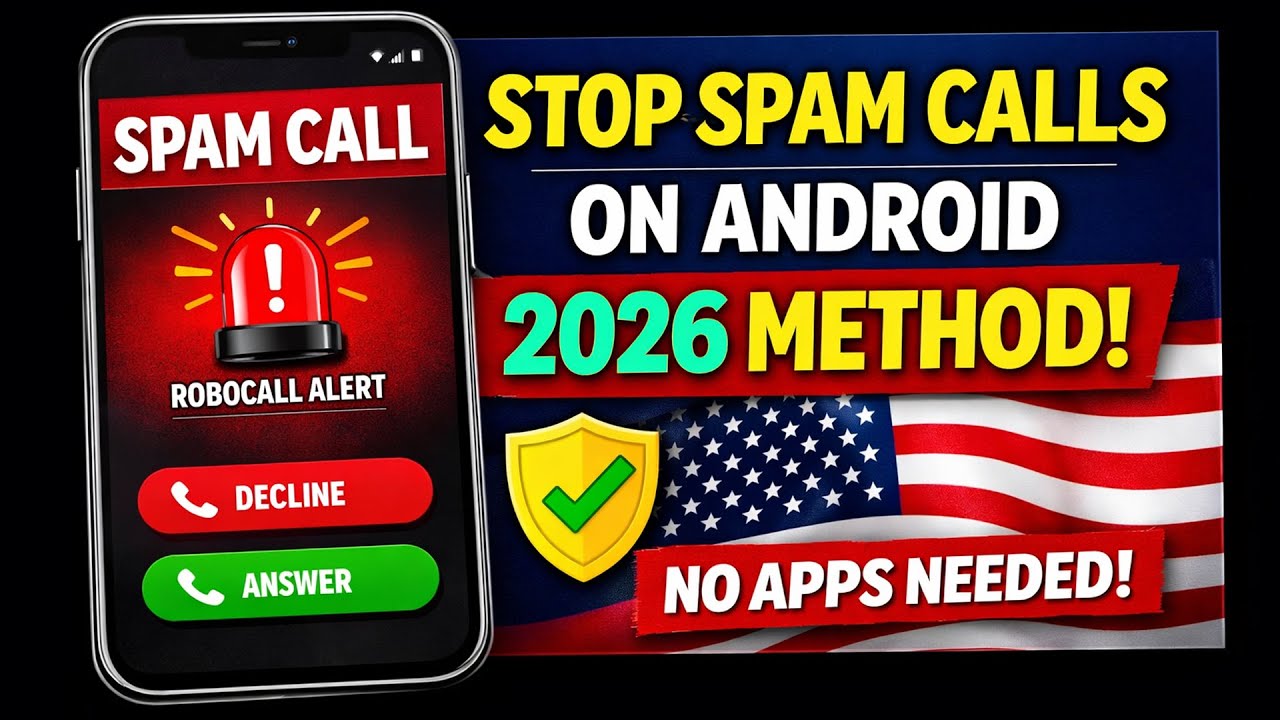 Как остановить спам-звонки на Android | Как остановить автоматические звонки - метод 2026 года