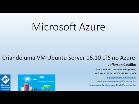 Criando uma VM Ubuntu Server no Azure