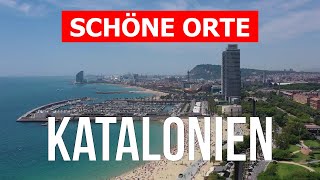 Reise nach Katalonien, Spanien | Urlaub, Strände, Natur, Orte, Tourismus, Touren | Video 4k Drohne