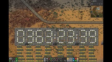 Factorio play time display (7-segment)