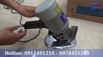 ★Review và hướng dẫn sử dụng máy cắt vải cầm tay Lejiang YJ 125