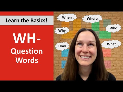Wh-Question Words