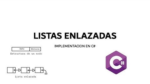 listas enlazadas en c# | implementacion