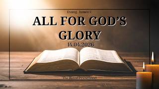 All for God's Glory | Finishing the Course | #faith #jesus #bible #christ