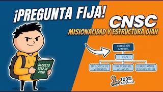 Aprende la Misionalidad y Estructura Organizacional de la DIAN (¡Pregunta fija en la CNSC!) 🚀