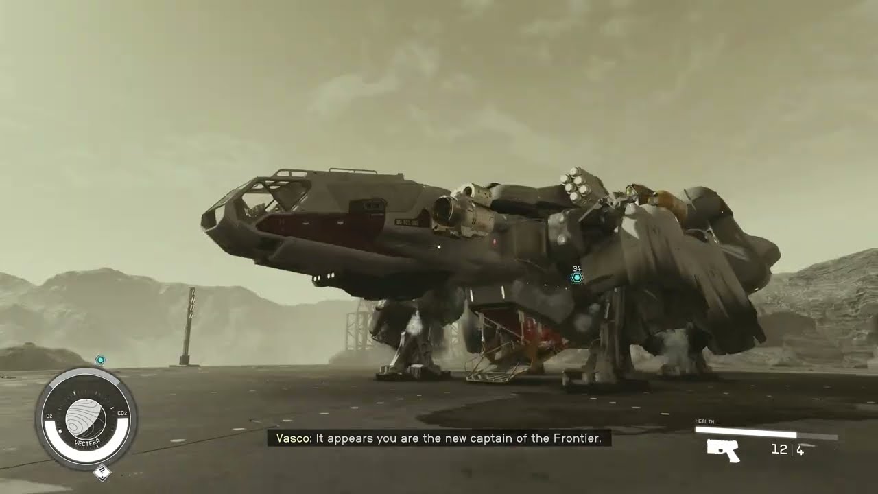 4k Starfield - Getting Started 005 - Ship Controls and Ship Fighting