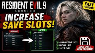 🎮 How To Install REFramework In Resident Evil 9 Requiem Easy guide Increase Save Slots | mg77