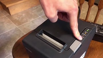 How to program Epson Tm-T88V M244A with Square POS -Point of Sale Stand System