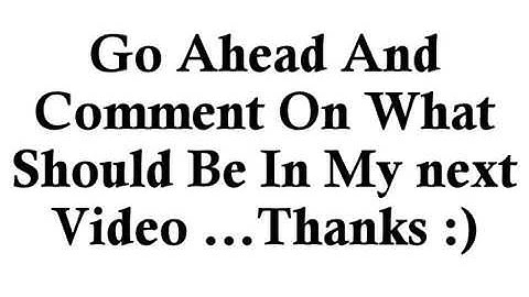 what Should I Do in My Next Pidgin English Video