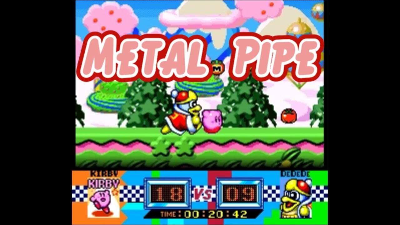 Gourmet Race but it's Metal Pipe Falling Sound Effect Kirby YouTube