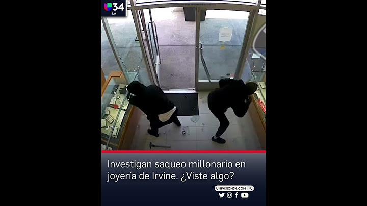 En 25 segundos, se llevan casi un $1,000,000 en joyería