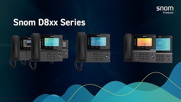 Snom D8xx Series 2025