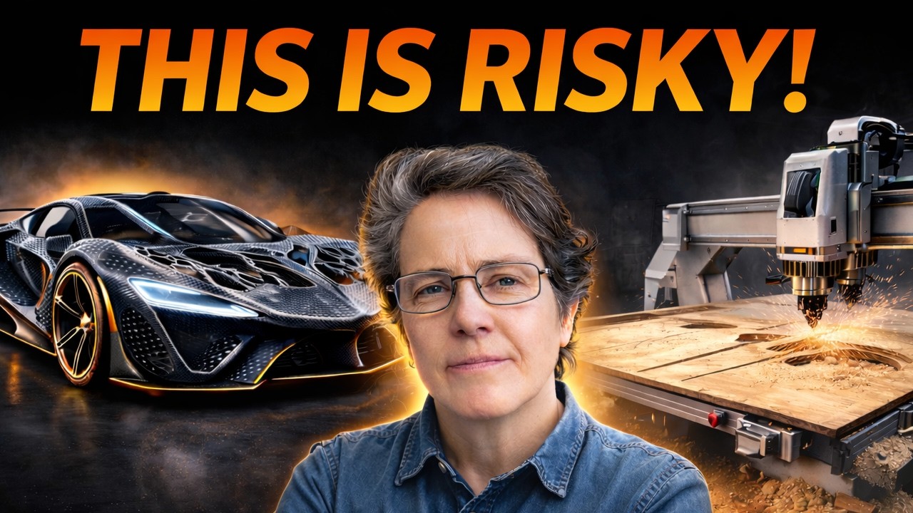 Can I Turn a Supercar Concept Into a CNC Plywood Go-Kart?