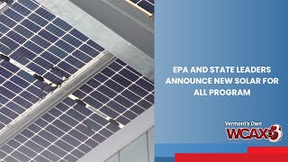 EPA and state leaders announce new Solar For All Program