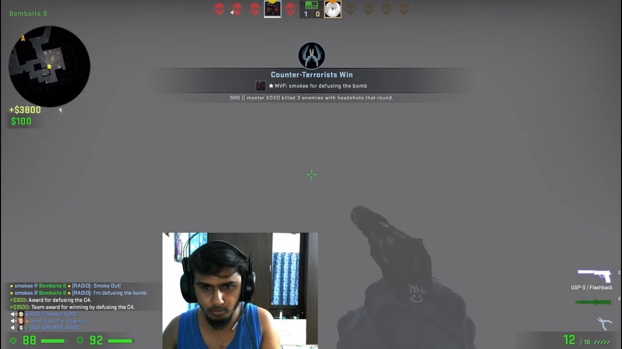 Ninja defuse and clutch game - YouTube