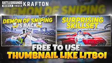 Bgmi Thumbnail Pack | Pre-edited Thumbnail Pack | Free To Use Thumbnail with Text pack