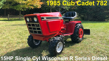 Cub Cadet 782 Diesel Repower