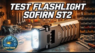 Sofirn ST2 Review: 3000 Lumens Multi-Function Flashlight with UV, Red Light & Rotatable Head