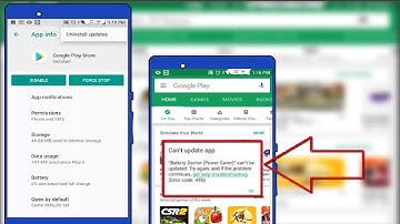 How to Fix Play Store Error Cant Update App 495 in Android