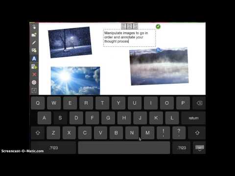 Manipulate and Annotate in Explain Everything