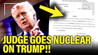 FED UP Judge issues BACK TO BACK ORDERS on Trump SLAVERY SCHEME